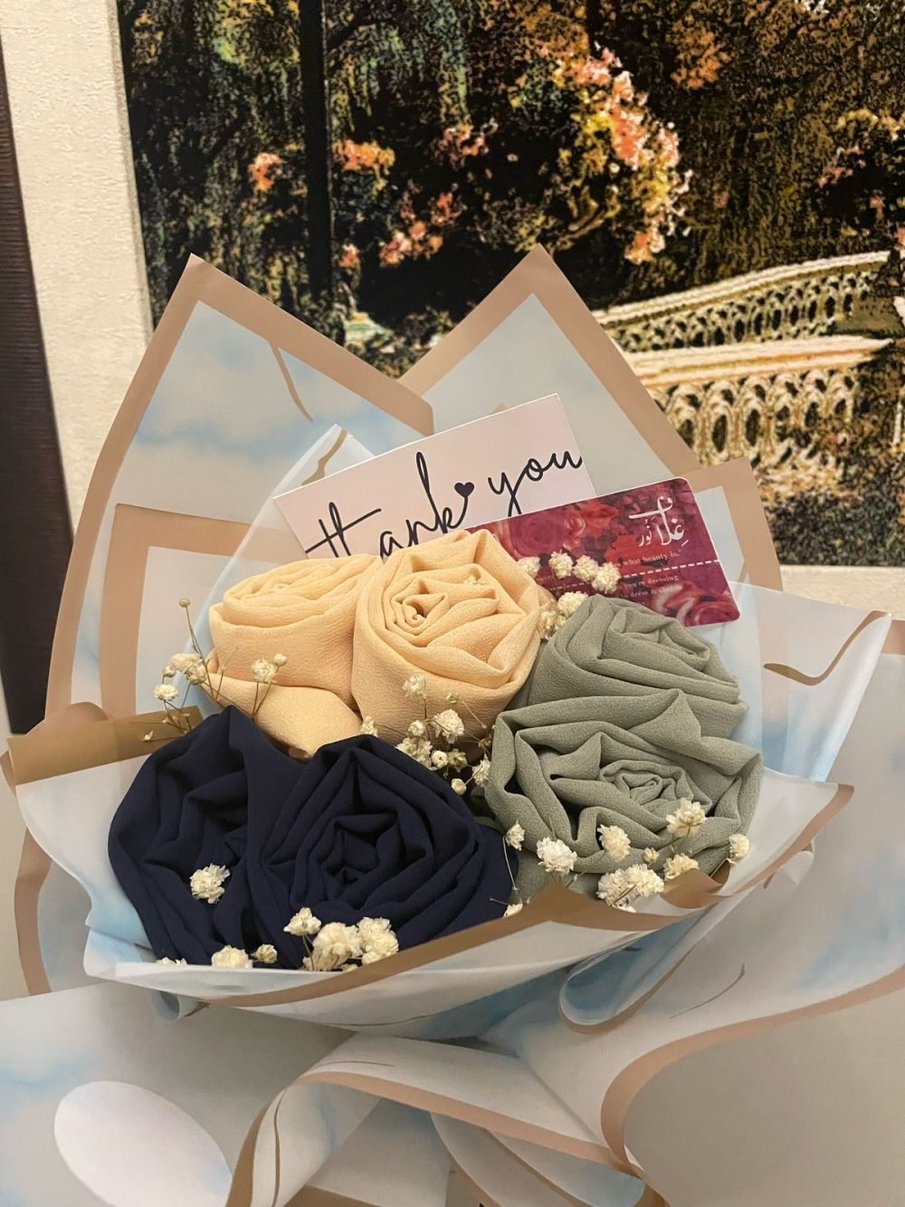 Three Piece Hijab Bouquet - Image 3
