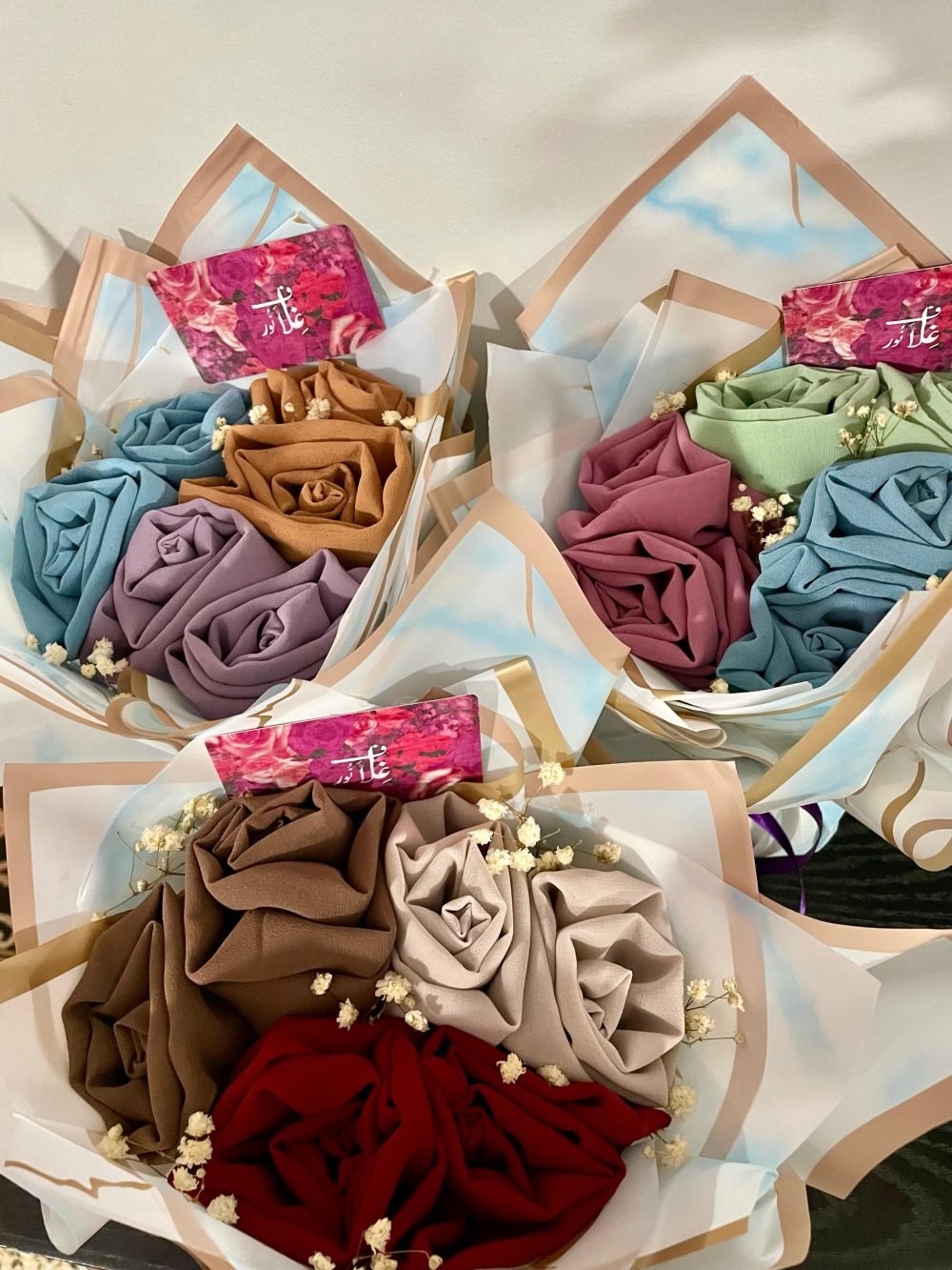 Three Piece Hijab Bouquet - Image 2