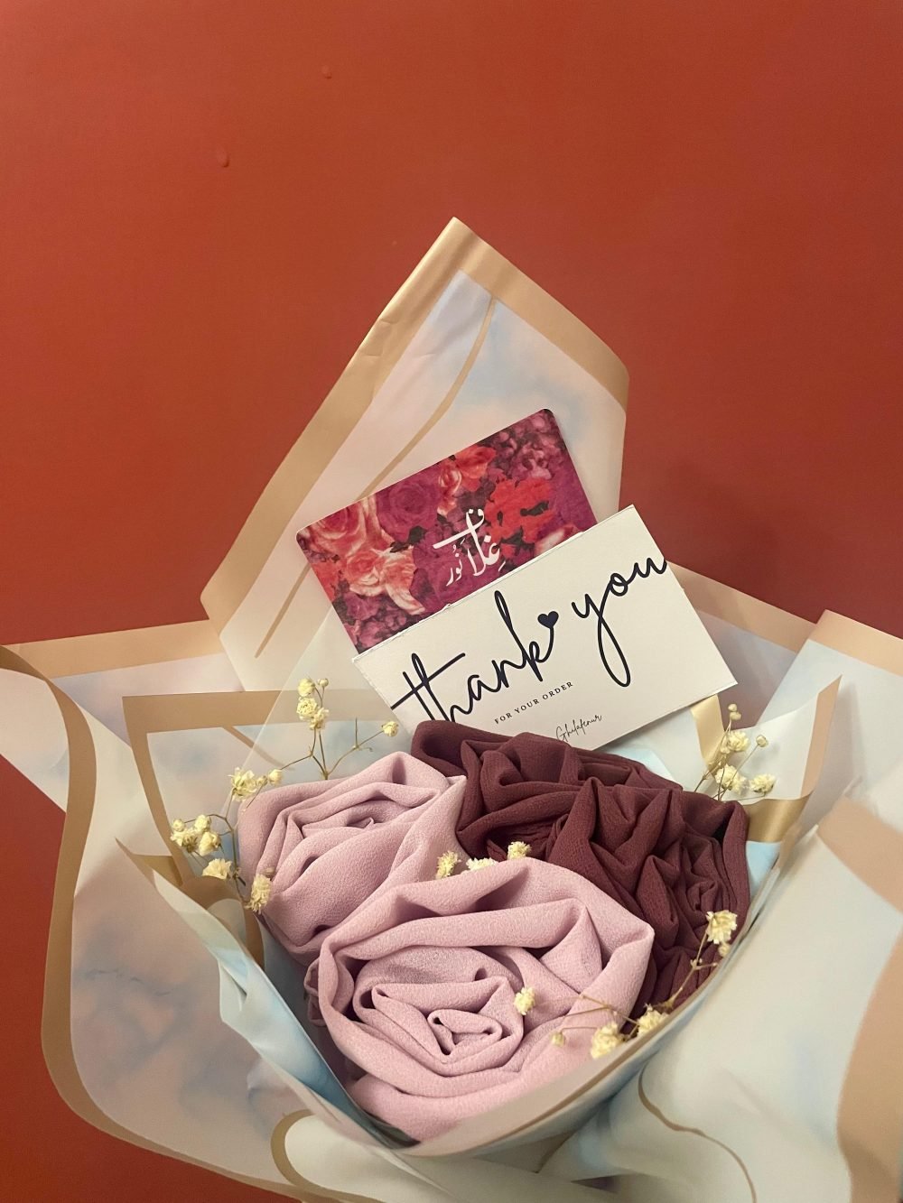 Two Piece Hijab Bouquet