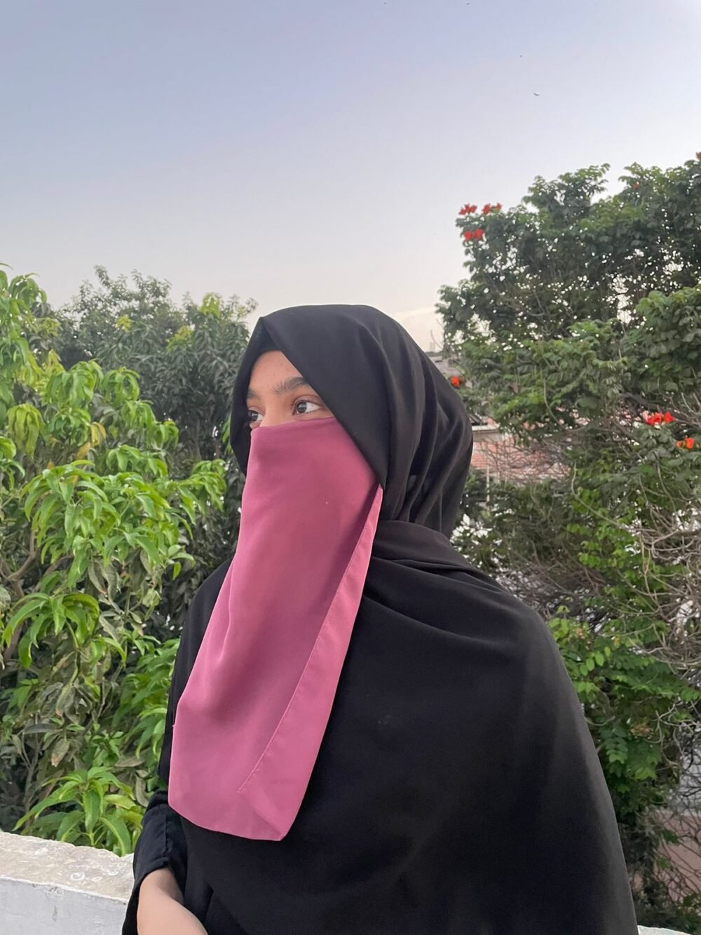 Blossom Half Niqab