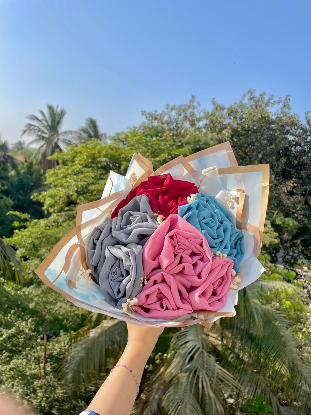 Four Peice Hijab Bouquet