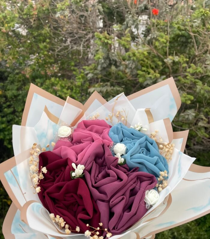 Four Piece Hijab Bouquet