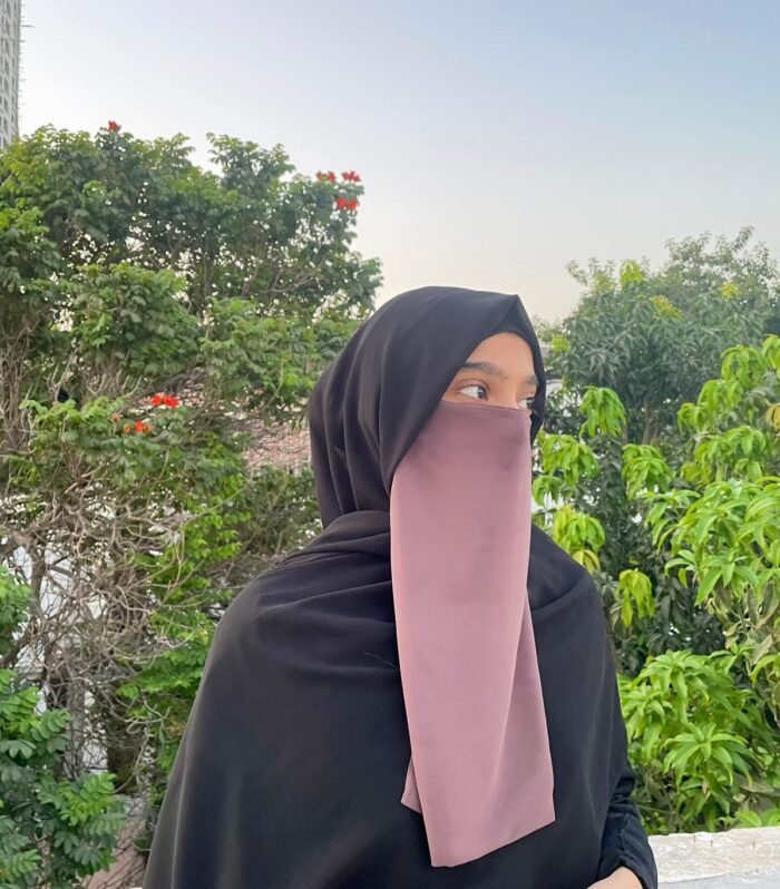 Pearl Dusk-Half Niqab