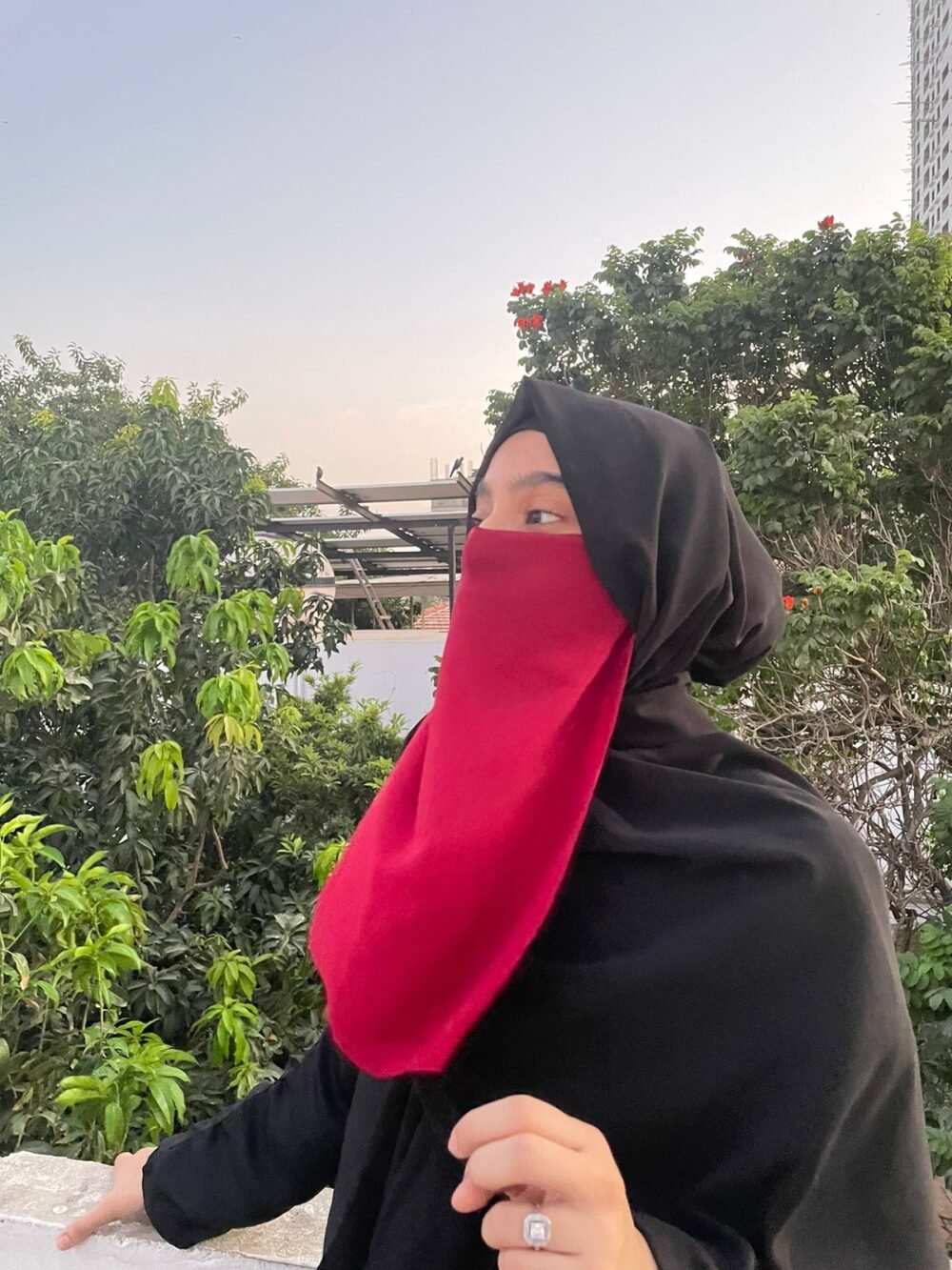 georgette niqab