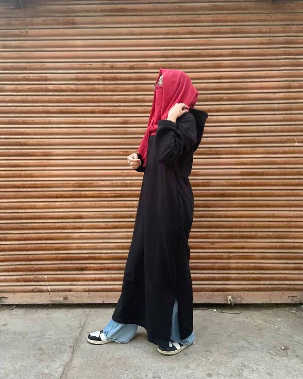 Hoodbaya Long Hoodie Abaya
