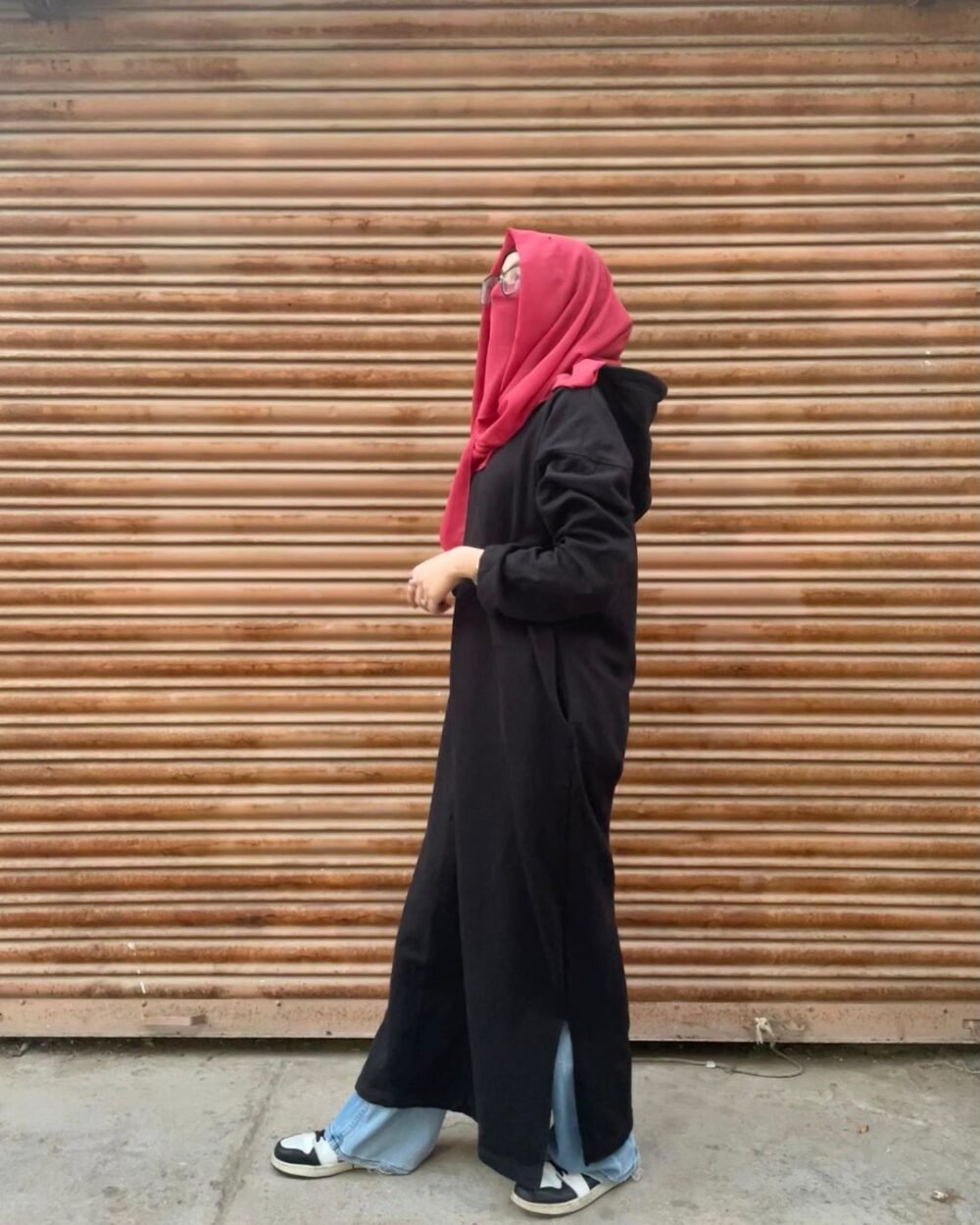 Hoodbaya Long Hoodie Abaya - Image 3