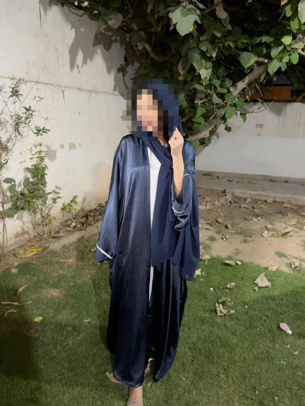 Sheesha Silk Abaya