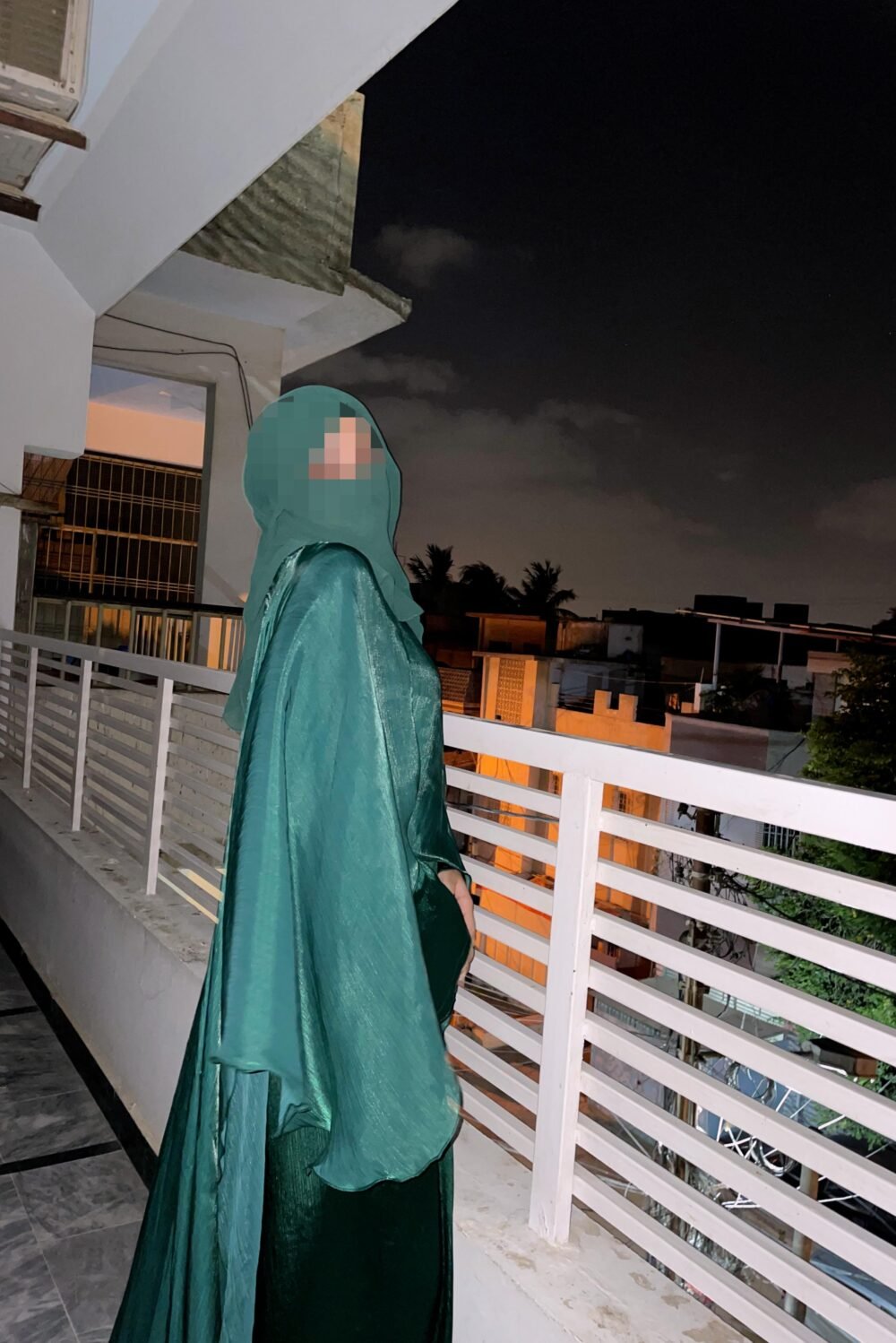 Modest Cape Abaya Set