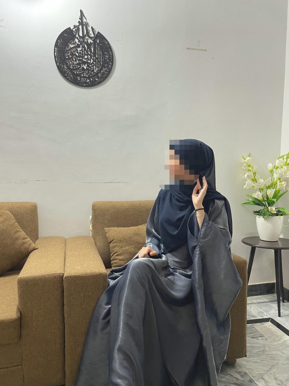 Butterfly Abaya Dress